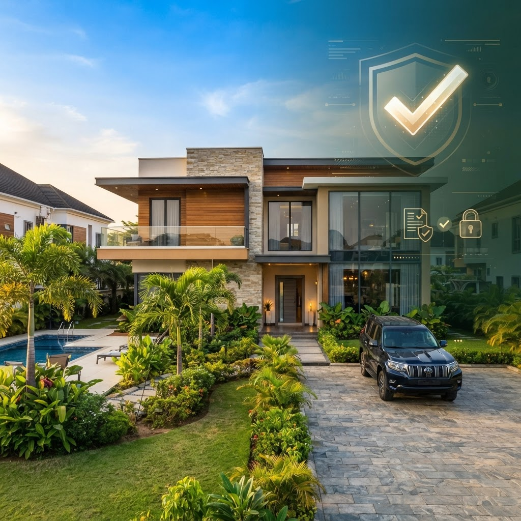 Modern Nigerian home representing Oramex House & Land Agency